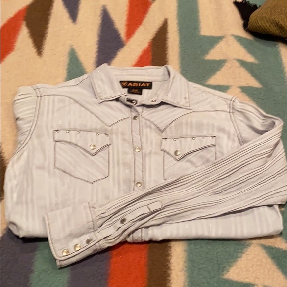 Arias Long Sleeve Western Shirt - Picture 2 of 7